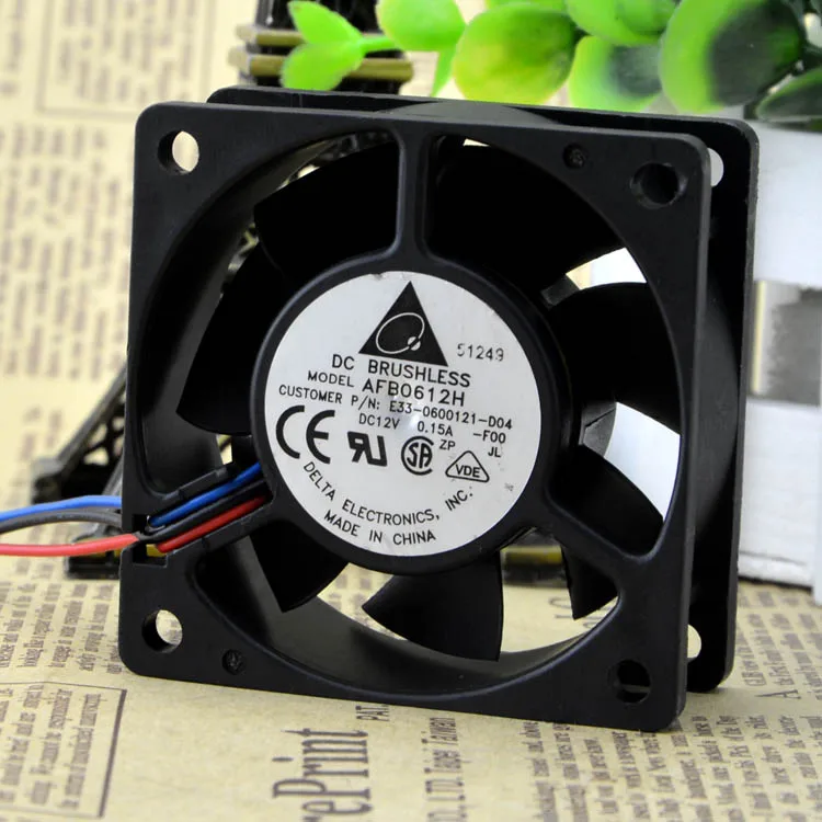 

NEW 2621XM AFB0612H DC12V 0.15A Motor protection cooling