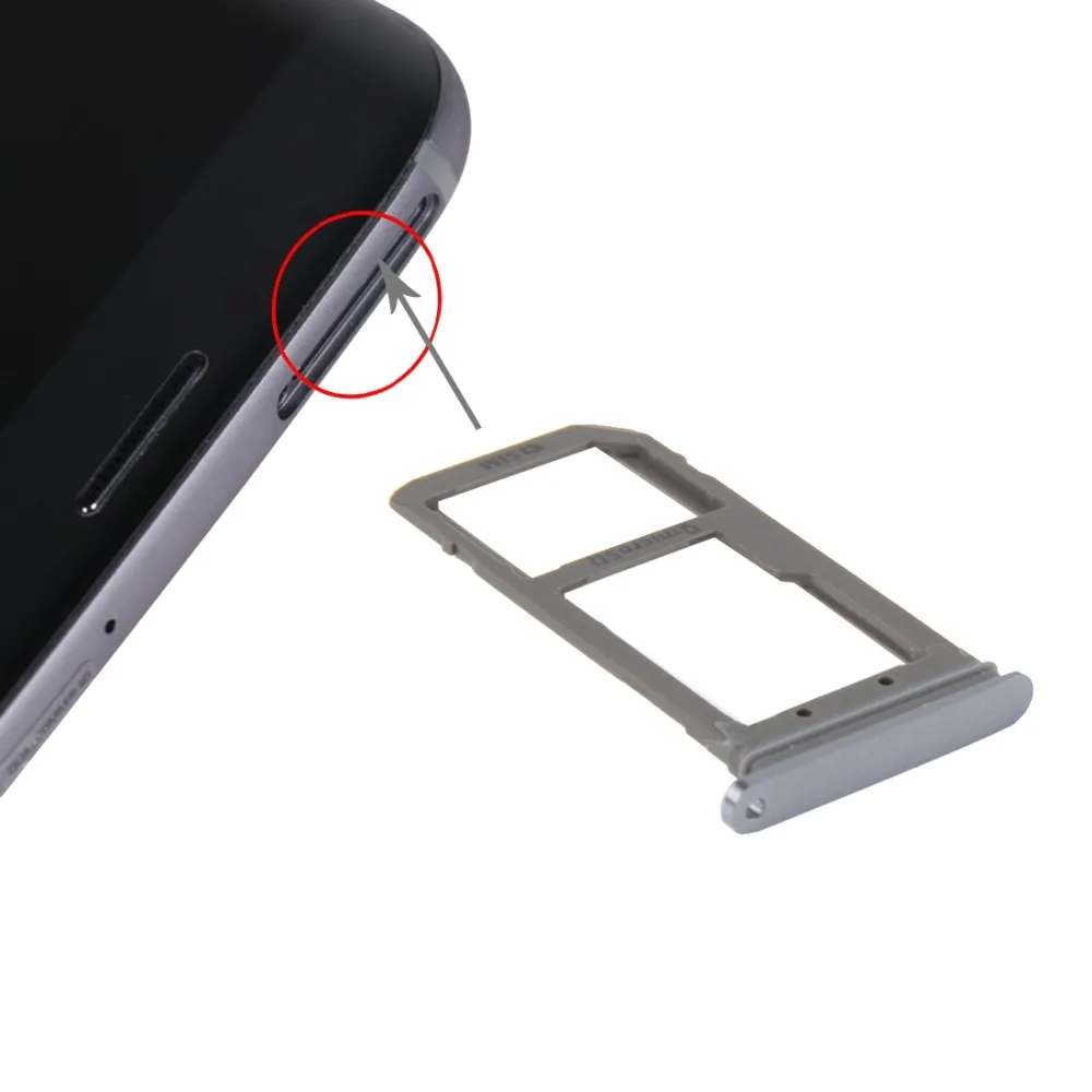 1 шт. Новинка для Galaxy S7 Edge / G935 лоток sim-карт и слот Micro SD карты Слот держатель