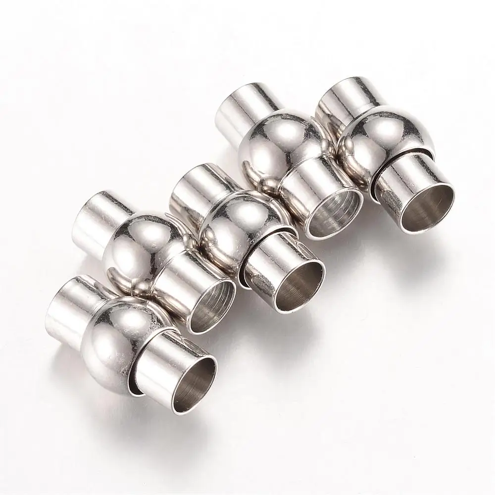 

Набор латунных магнитных застежек, 50 шт, Платиновый фонарь 18x11 мм, полуотверстие около 7 мм для модных украшений