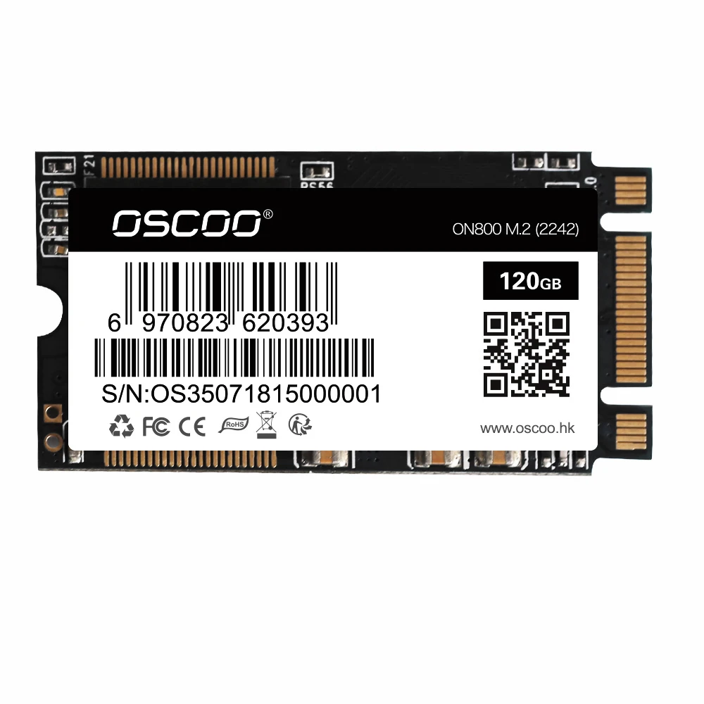 OSCOO NGFF M.2 2242 SATA SSD жесткий диск 16 ГБ 32 64 128 256 512 1 ТБ оригинальные чипы MLC M2 новый для