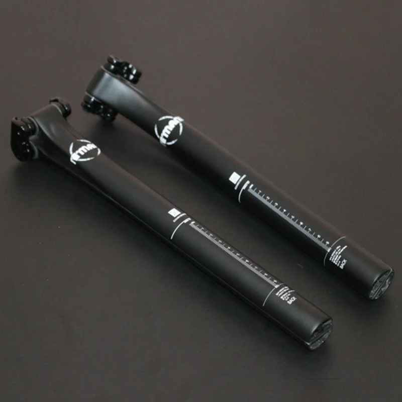 

TEMANI Bicycle Carbon Seatpost Different-Shaped Seatpost Two Pieces Synthetic Seatpost