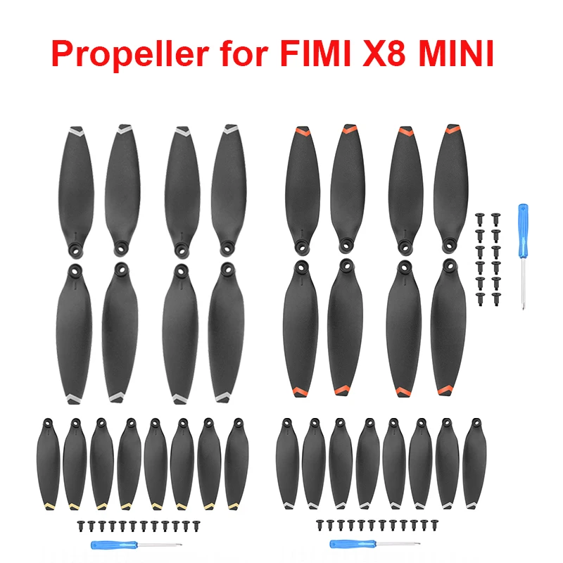 8/16 шт. Quick Release Propeller для FIMI X8 мини-Дрон светильник Вес реквизит лезвие крыла