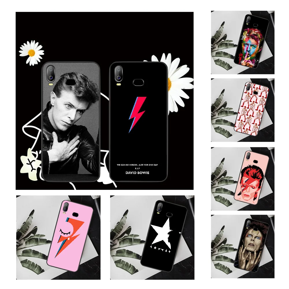 NBDRUICAI David Bowie милый чехол для телефона Samsung A10 A20 A30 A40 A50 A70 A71 A51 A6 A8 2018|Бамперы| |