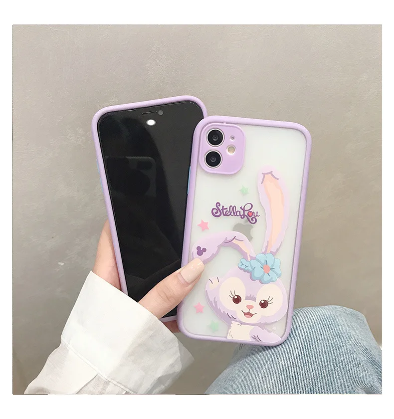 Чехол StellaLou Disney для iPhone 11 защитный чехол камеры 12 Pro Max X XR XS 7 8 Plus чехлы смартфона |