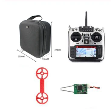 Mode1 with bag R1 RX Jumper T16 pro T16 Plus Hall Gimbal с открытым исходным кодом мультипротокол радиопередатчик JP4-in-1 радиочастотный модуль 2,4G 16CH пульт дистанционного управления - Цвет: Mode1 with bag R1 RX