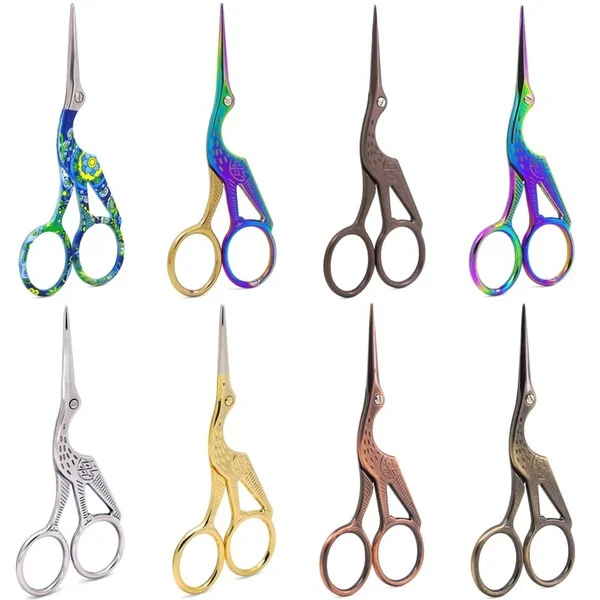 

Ножницы для вышивки крестиком в виде Журавля, 9,5 см