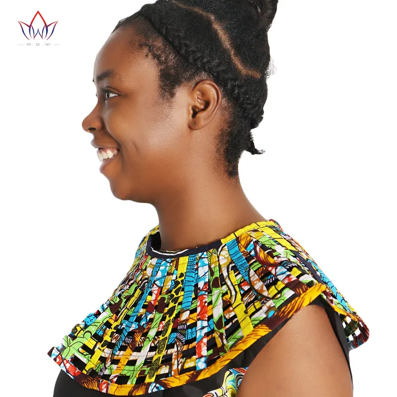 BRW африканские ожерелья из Анкары шаль воротник Женское Ожерелье нескольких