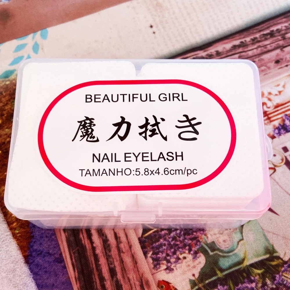 

180/300/600Pcs Nail Gel Remover Absorbent Wipes 1Pack Extra Strong 100% Lint Free Paper Pads Nail Cotton Remove Wipes Cleaner T7