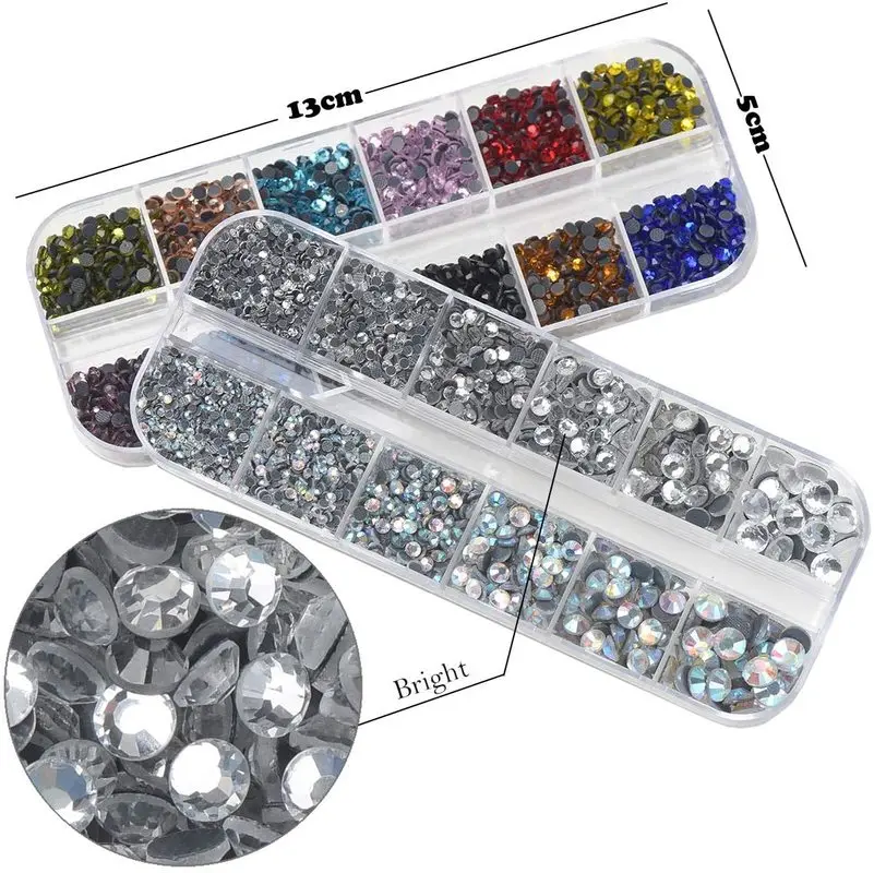 

EU/US Fast Heated Hotfix Rhinestones Applicator Iron-on Wand Heat-fix Tool Gun Mix Size Hotfix Rhinestones Strass Glass Diamond