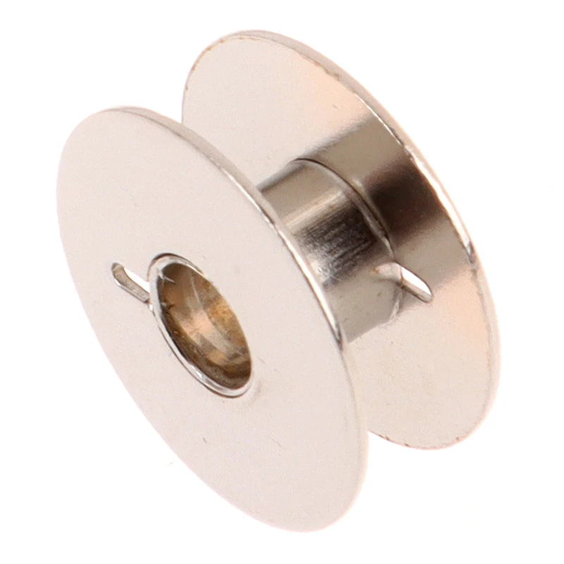 

10pcs/lot Metal Bobbins Spool Sewing Craft Tool Stainless Steel Sewing Machine Bobbins Spool for Brother Janome Singer