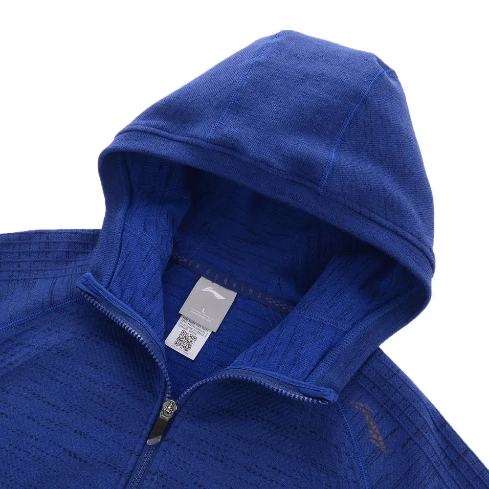 (Перерыв код) Li Ning Для мужчин Толстовка для занятий бегом тонкий хлопок вискоза