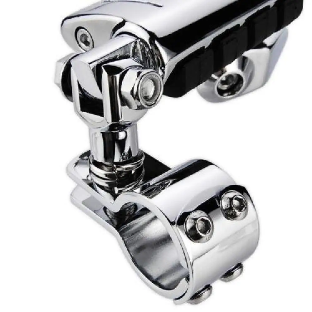 Мотоциклетные колышки Partol педали зажимы защита двигателя скутера хромированный