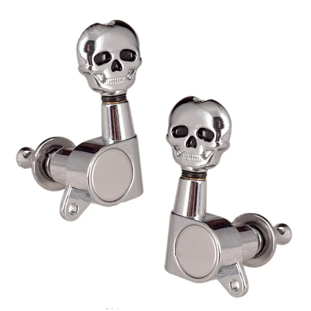 Набор хромированных запечатанных колышек для акустической электрогитары