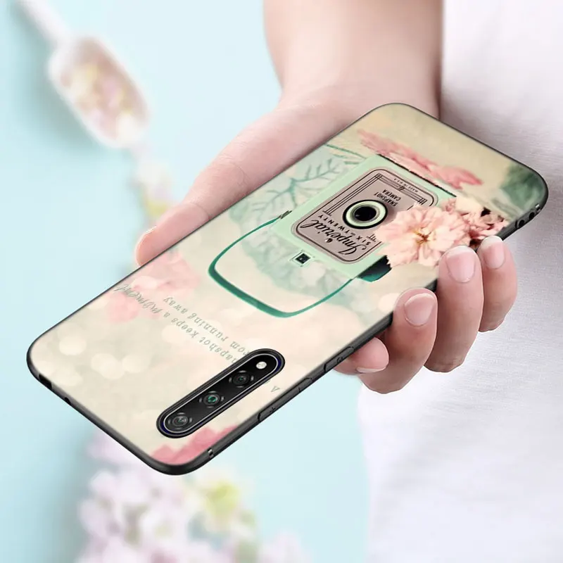 Винтажный чехол в стиле ретро для телефона с камерой Huawei Y9A Y7A Y9S Y8S Y6S Y5P Y6P Y7P Y8P Y5 Lite