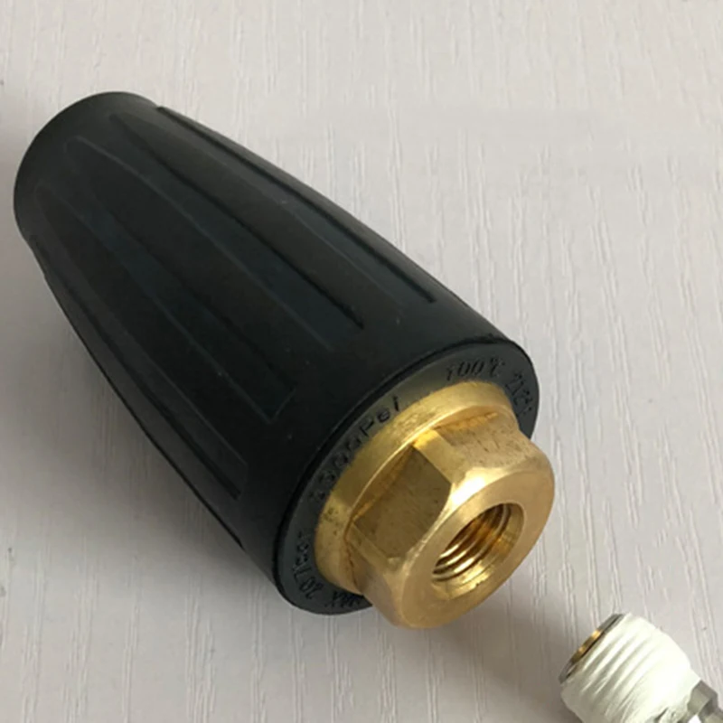 GTBL вращающаяся турбо насадка 1/4 дюйма быстрое подключение мойка высокого