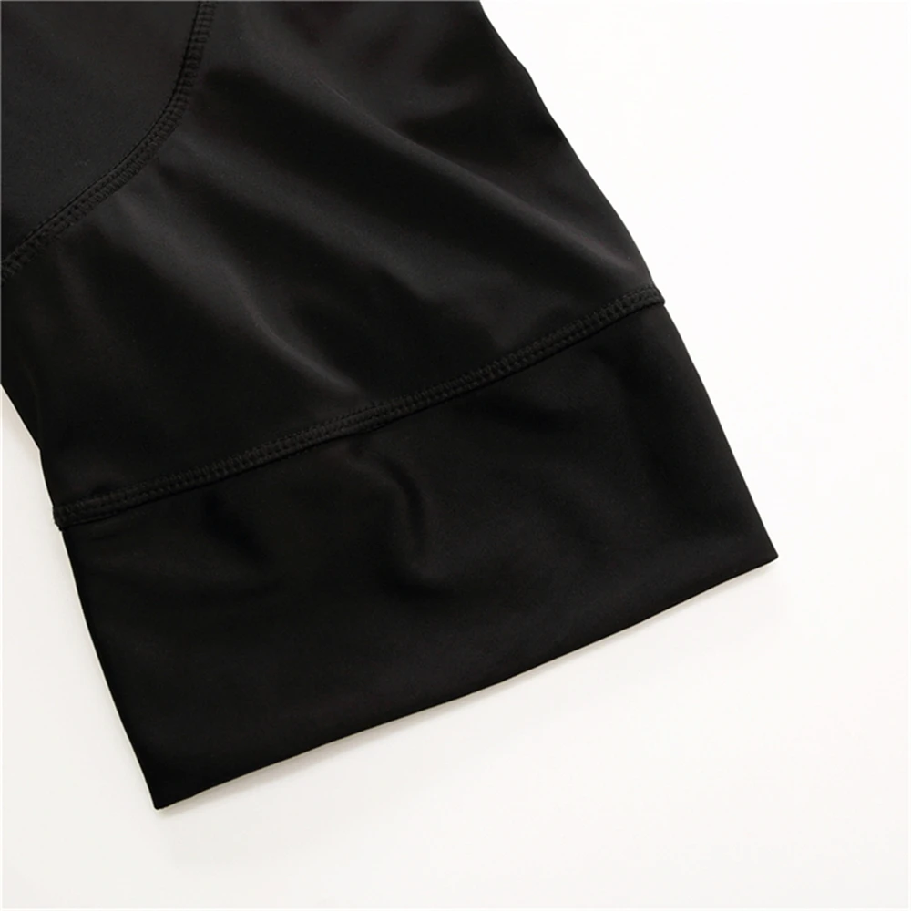 Цельночерные велосипедные шорты FUALRNY Мужская одежда для улицы 19D Coolmax с гелевыми