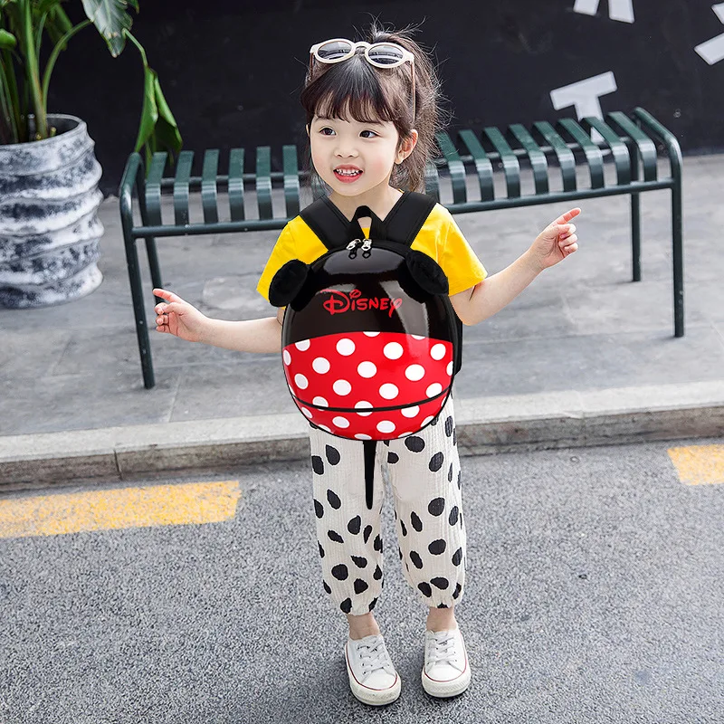 Disney новая детская школьная сумка Детский сад мальчик ребенок яичная скорлупа