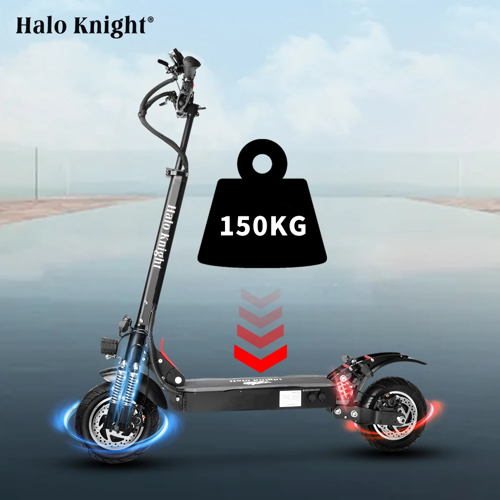 Halo Knight T104 2000W 70km/h EU Stock Electric Scooter With 25km/h Speed Limit Dual Motor Adult Powerful Motorcycle Escooter | Спорт и