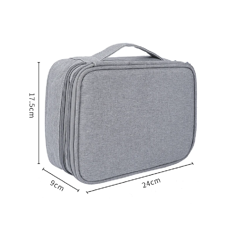 universal external hard drive case protective sleeve pouch for ipad digital hard disk fashion usb gadget data cable organizer free global shipping