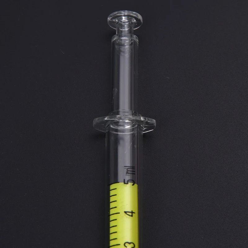 

5 Pcs Needle Tube Highlighter Fluorescent Pen & 1 Pcs Letter Openers Plastic Stainless Steel Envelope Letter Cutter