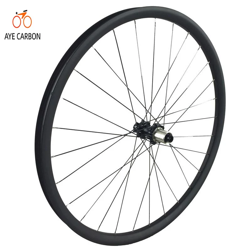 29 дюймов Углеродные колеса 29er MTB с powerway прямые тяговые втулки mtb 30 мм ширина