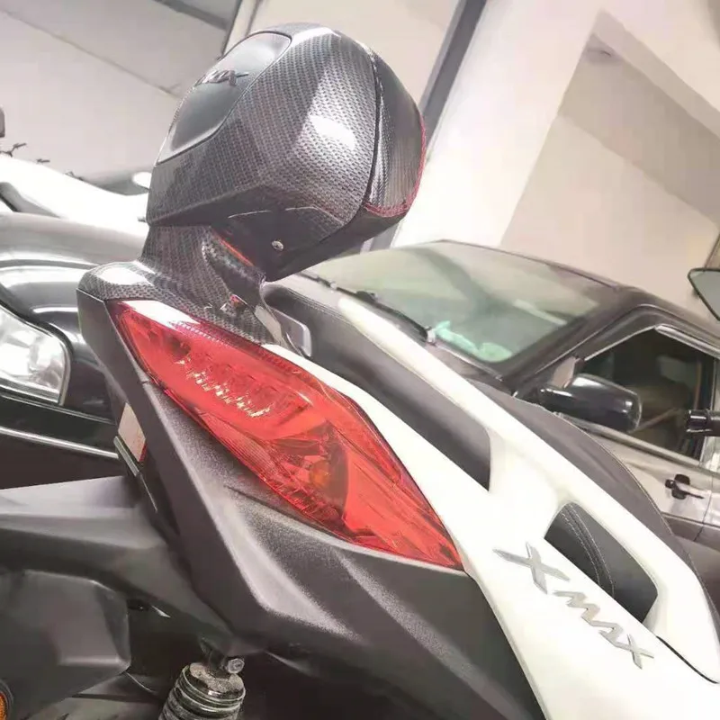 Модифицированная деталь для мотоцикла xmax300 xmax Имитация углерода задняя спинка