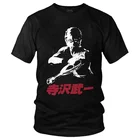 Футболка мужская хлопковая с коротким рукавом, аниме космические приключения, Кобра, японская манга, Топ