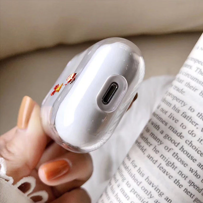 Рождественский чехол для наушников Apple airpods с забавным Санта Клаусом AirPods деревом