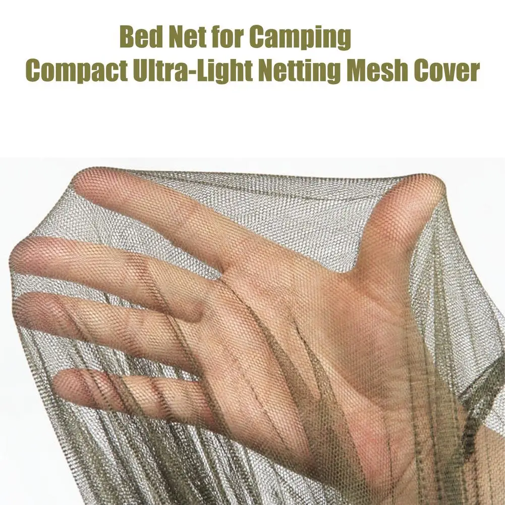

Bed Net For Camping Compact Ultra-Light Netting Mesh Cover Camping Tent Rep ellent Tent Insect Curtain Bed Net