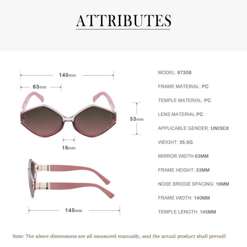 

TANSEN New Fashion Irregular Sunglasses Female Retro Small Frame Sunglasses Ladies Glasses Cat Eye Luxury Brand Glasses UV400