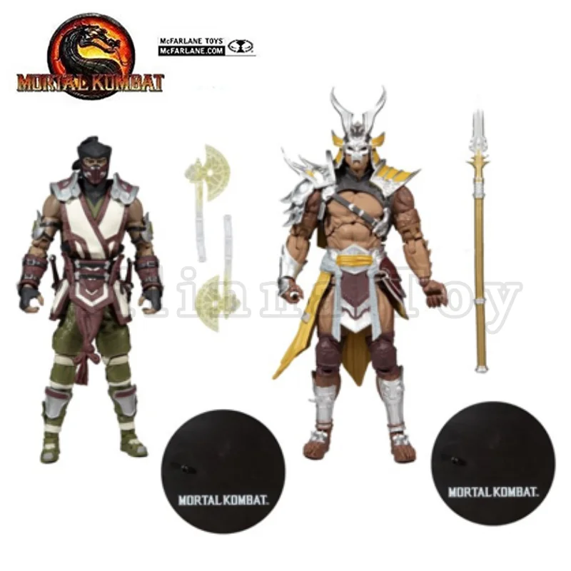 Mortal Kombat Xi Sub-zero Vs Shao Kahn Anime Model For Gift Free Shipping