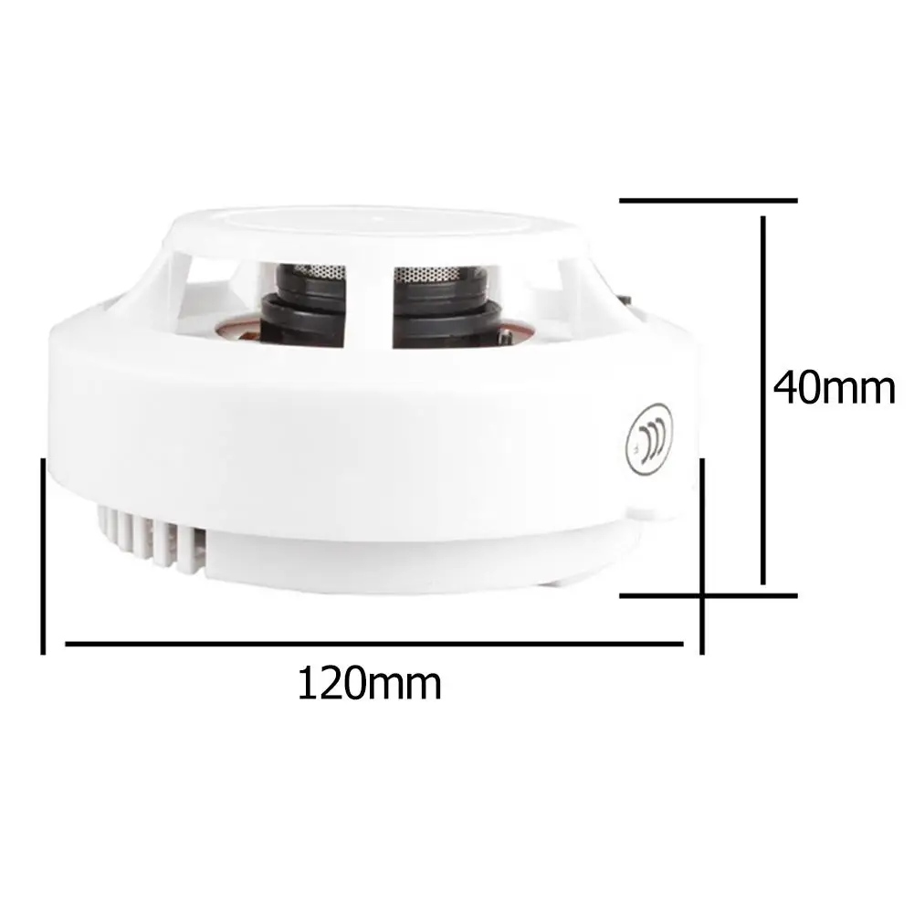 

Smoke Detector Alarm Sensor Fire Protection Smoke Detector Alarm Using PVC High Temperature Resistance and Non-Combustible
