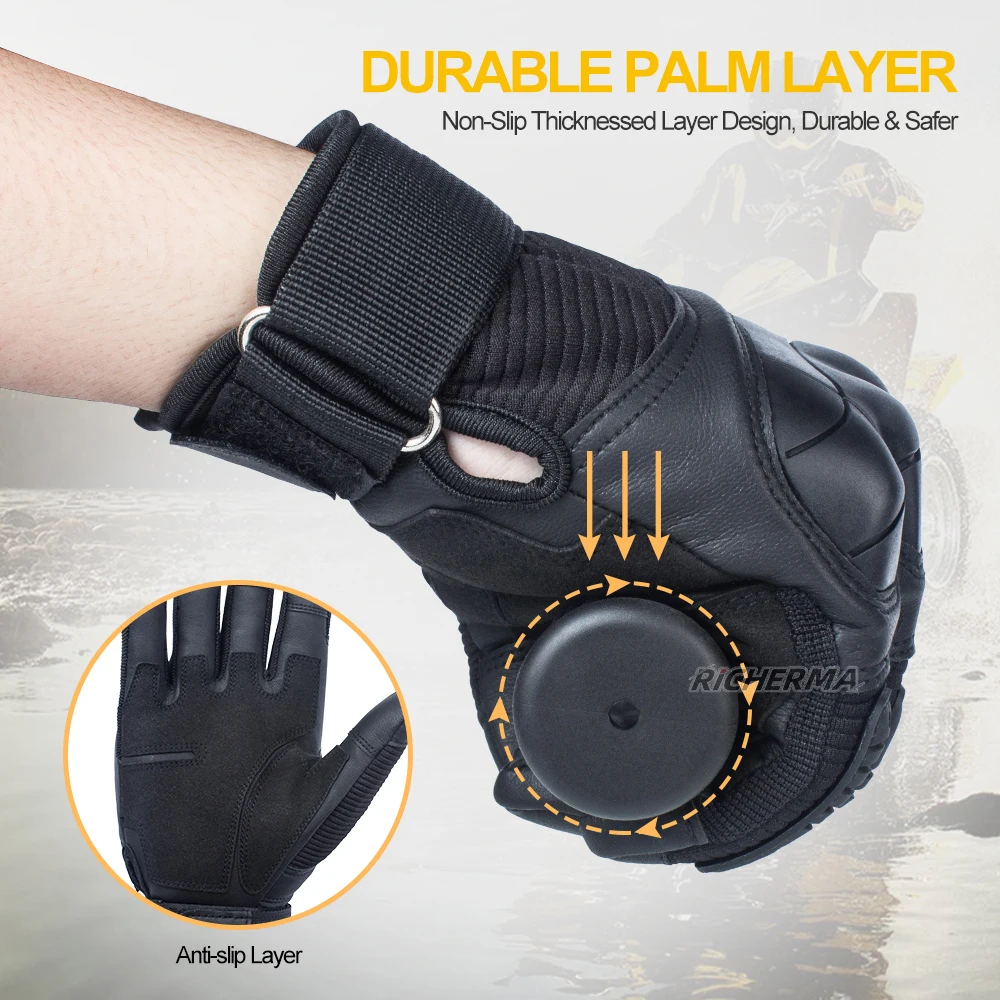 Прочные Военные перчатки на весь палец черные с сенсорным экраном аксессуары для