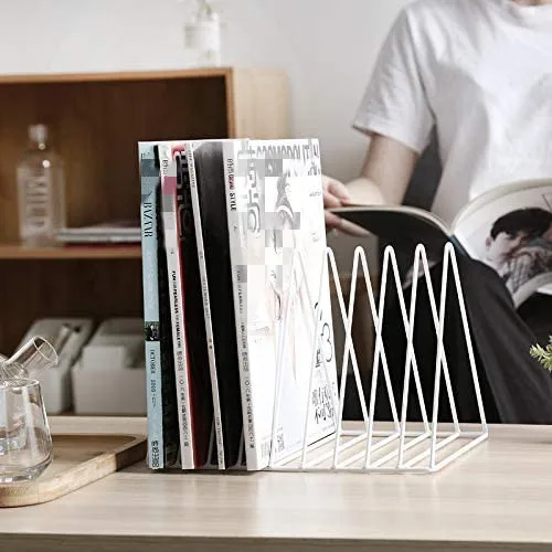 Держатель для магазинов Белый Органайзер с 9 отделениями треугольниками дома и