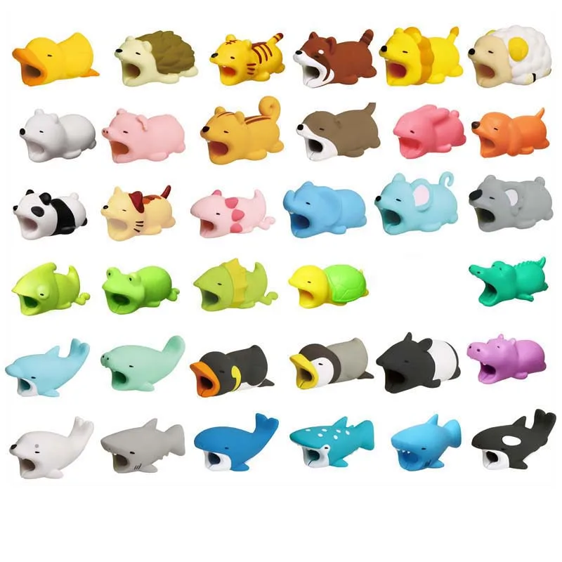 Детские милые игрушки персонажи мультфильмов животные протектор данных линия