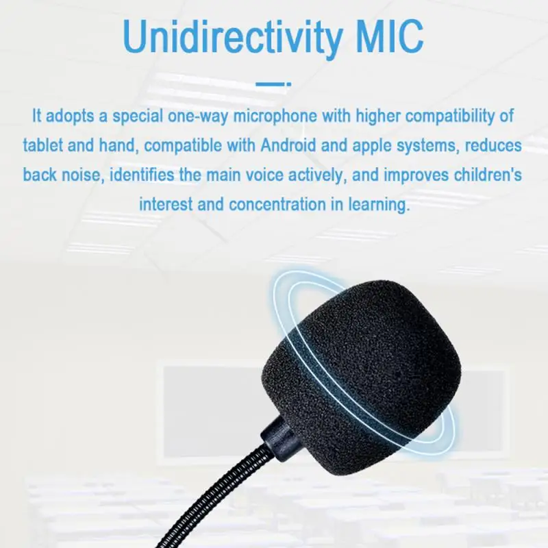

Wired Headphones Children's Learning Gaming Games Computer Wire Control Eating Chicken USB/3.5mm Moving Coil Headset With Mic