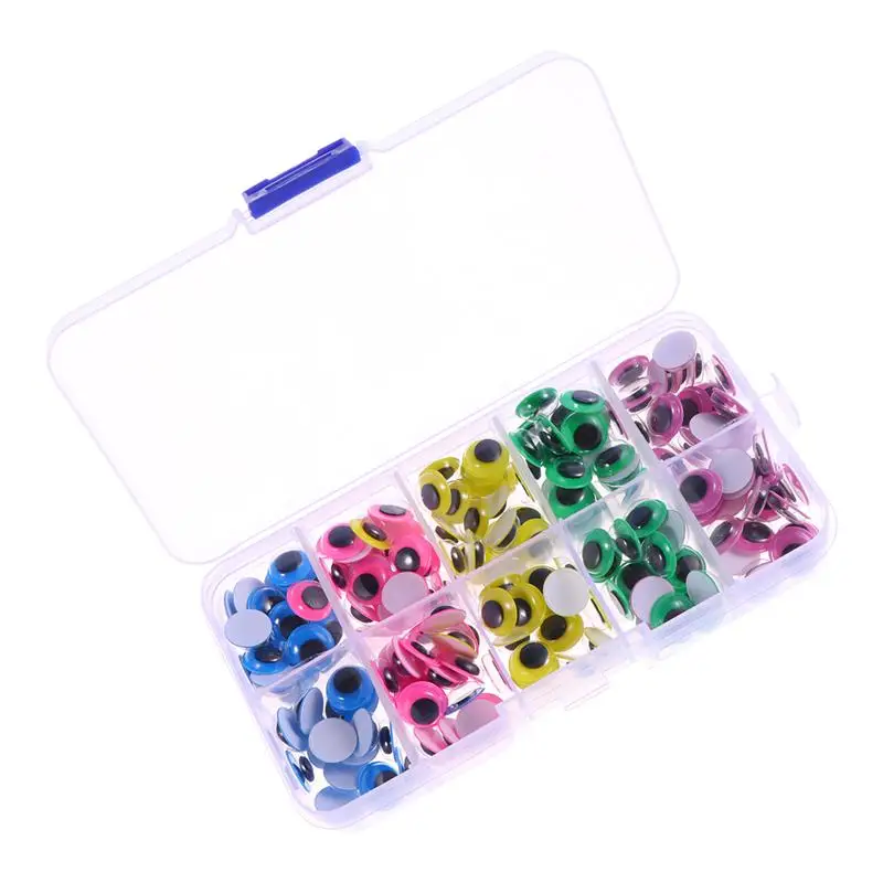 200 шт. подвижные игрушечные глаза с ящиком для хранения | Игрушки и хобби