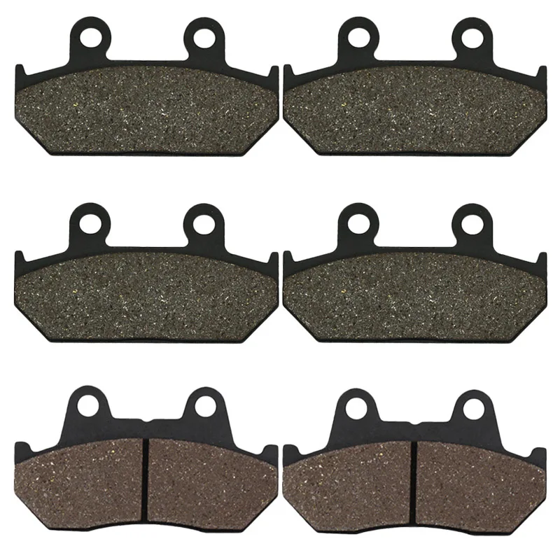 

Передние и задние тормозные колодки мотоцикла для Honda GL 1500 A Aspencade / Interstate 90-00 GL1500 Goldwing 98-00 VFR750F 86-87 Honda