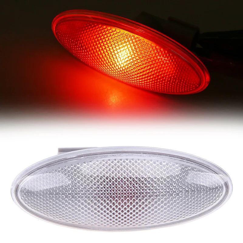 Posbay светодиодный светильник с поворотом сбоку для автомобиля лампы крыла