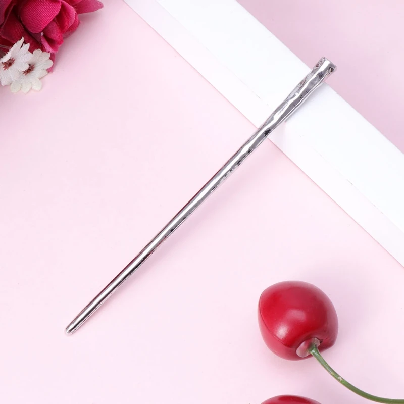 Простая заколка для волос в китайском стиле женская из сплава свадебные