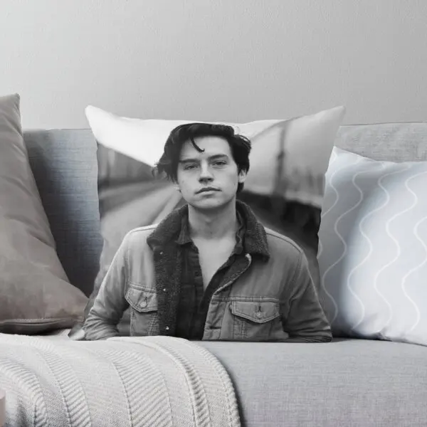 

COLE SPROUSE BLACK AND WHITE Soft Decorative Throw Pillow Cover for Home Pillows NOT Included