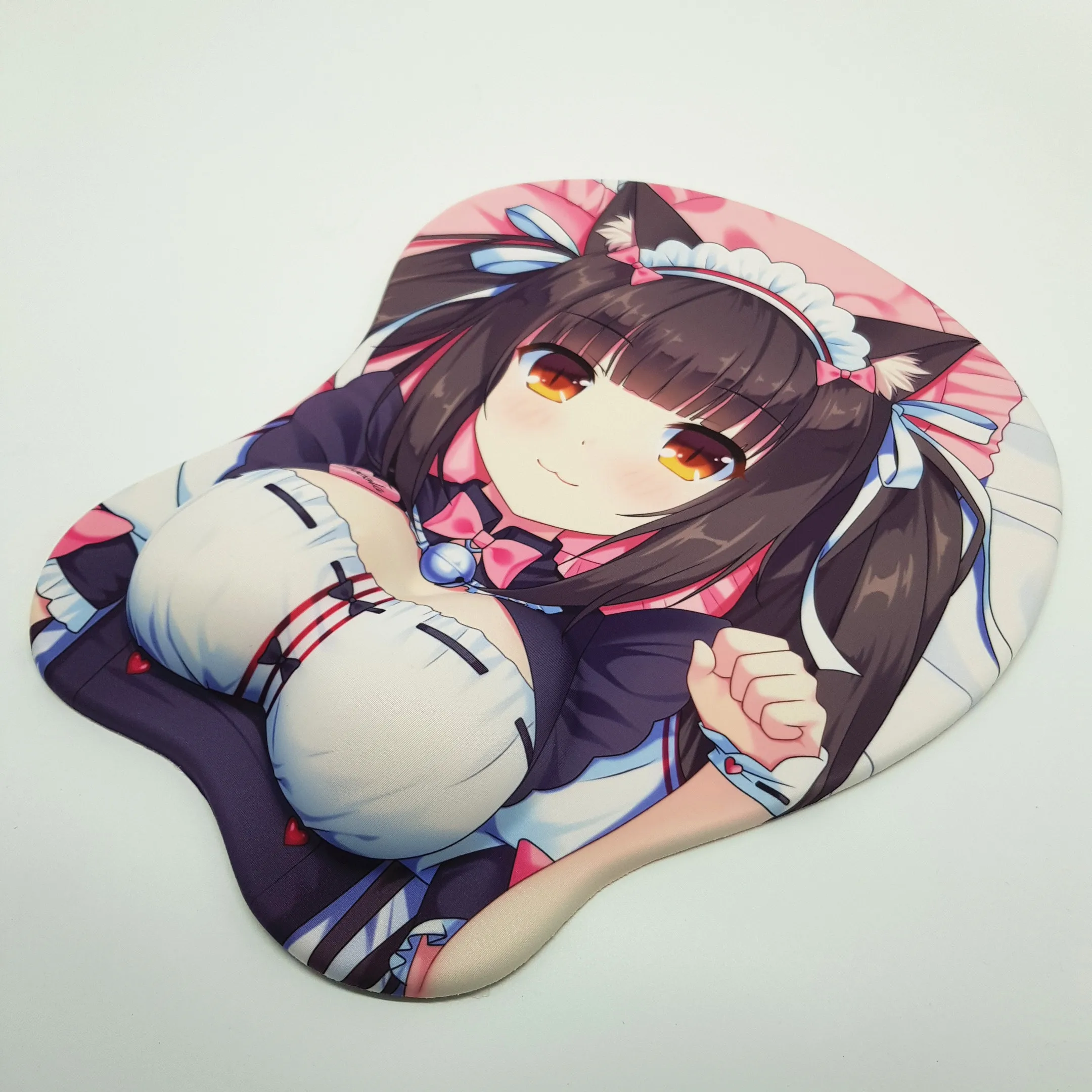 NEKOPARA Шоколад аниме 3D грудь запястье гелевый упор для поддержки игровой мыши