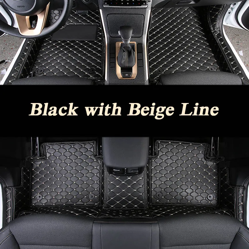 

Car Styling PU Leather Foot Mat For KIA K3 Cerato Forte BD 2019-Present LHD Floor Carpet Protector Waterproof Pad Auto Accessory