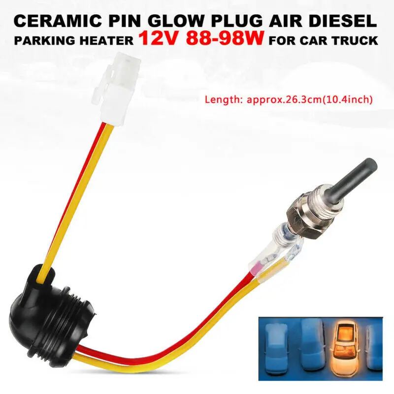 Автомобильный керамический светящийся штекер воздушный дизельный стояночный