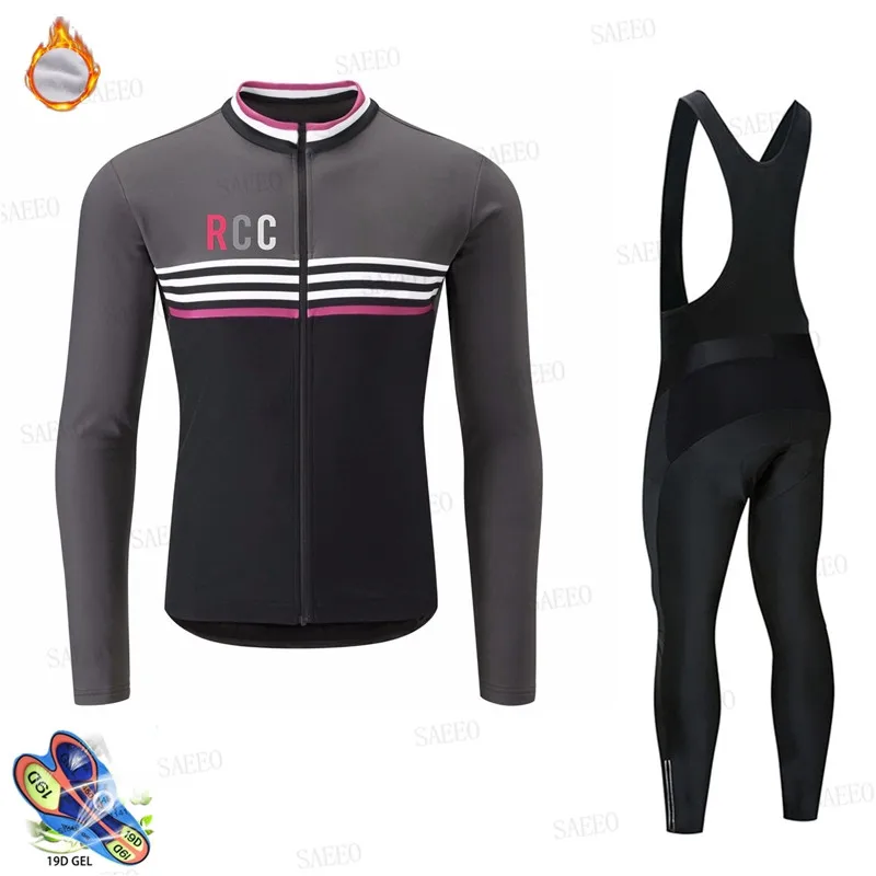 

Rcc 2020 Winter Cycling Clothing Thermal Fleece Man Long Sleeve Keep Warm Road Bike Jersey Set Mtb Jacket Set Roupa De Ciclismo