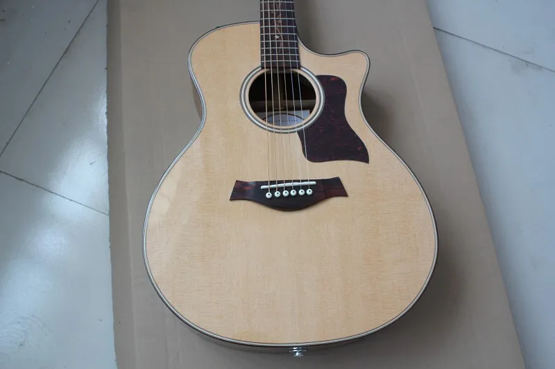 

Акустическая гитара K24ce Solid Koa Top, цвет натурального дерева, 41 дюйм K24 koa Cutaway электрическая гитара 59