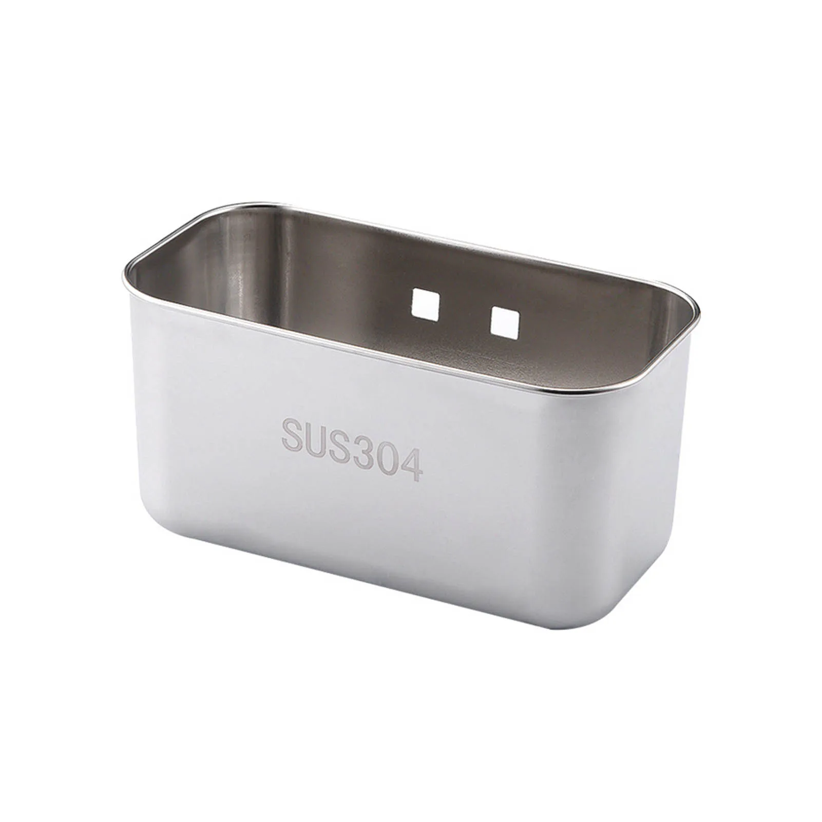 

Stainless Steel Rectangular Sink Drain Strainer Basket Food Catcher Sink Basket For Kitchen Storage Accessories