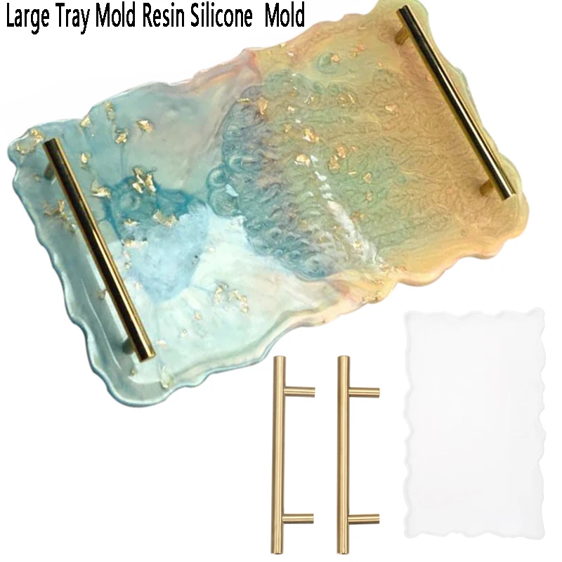 Большой силиконовый поддон для жидкостей форма творчества нестандартные