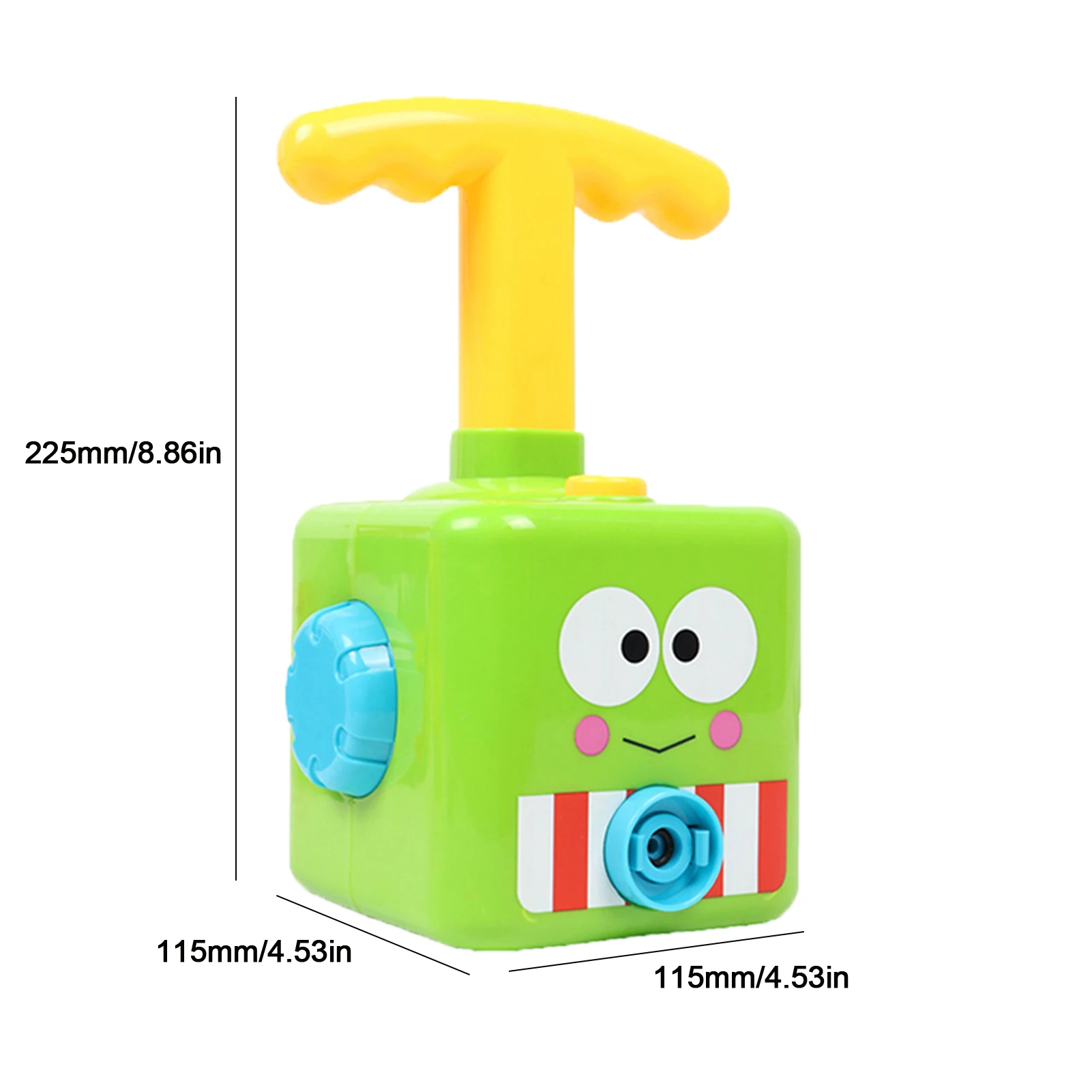 

Balloon Powered Car With Launch Tower, Inertial Power Balloon Car Toy Aerodynamic Cars With 12 Balloons Fun Educational Toys