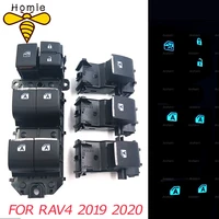lighted led power single window switch set for toyota rav4 rav 4 2019 2020 left driving backlight master switch